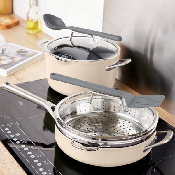 Ninja Foodi Possible Cookware Bundle Vanilla Bean Ninja Products